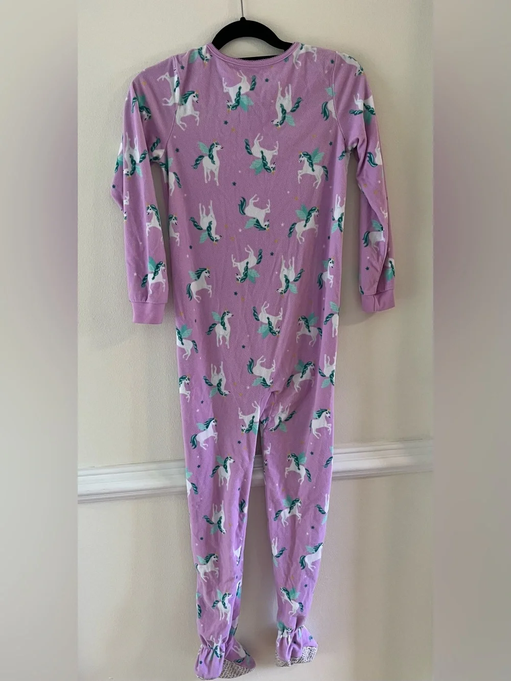 Carter's Purple Unicorn Print Kids One-Piece